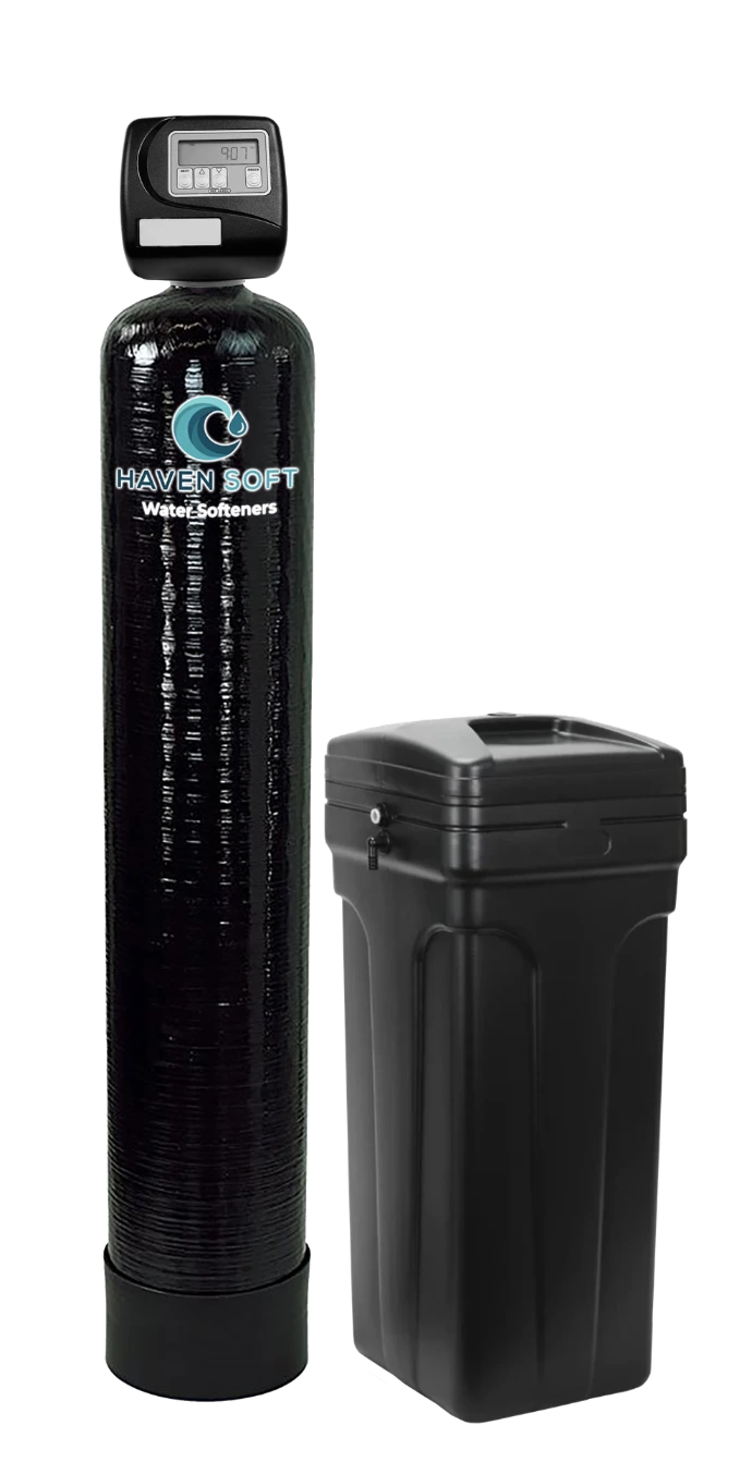 Whole-home water filtration system tank